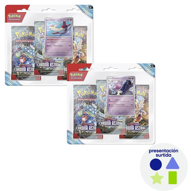 Booster Blister S&V7 Stellar Crown Pokémon