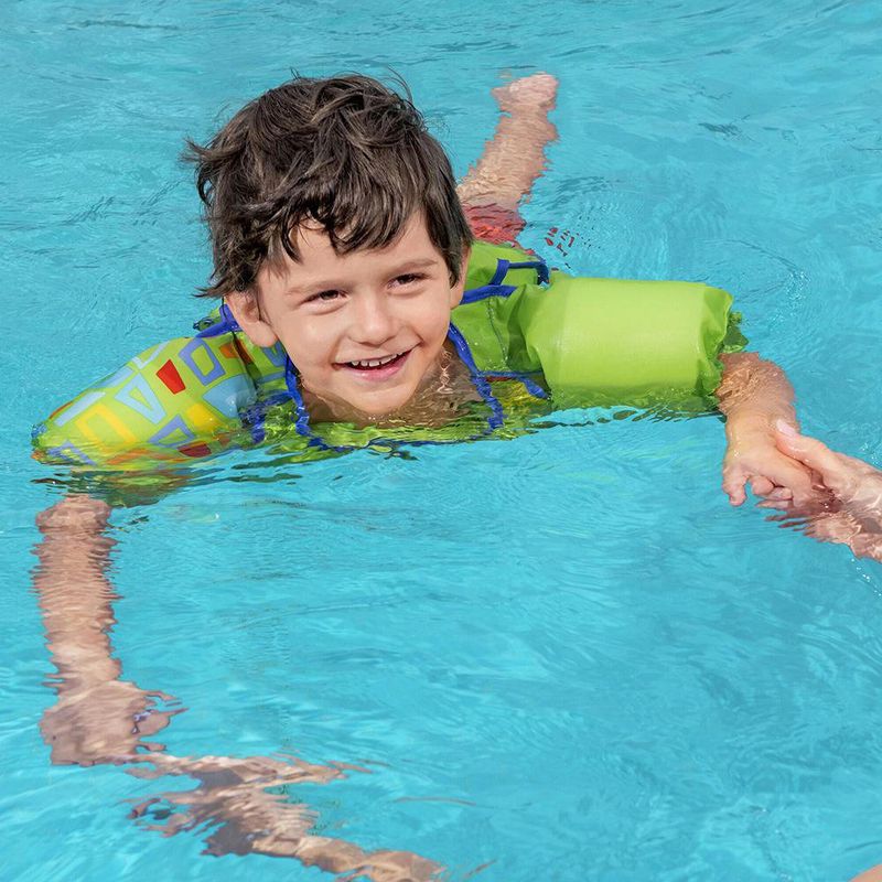 Chaleco-Flotador-Natacion-Infantil-con-Brazitos-Integrados-Diseños-Surtidos