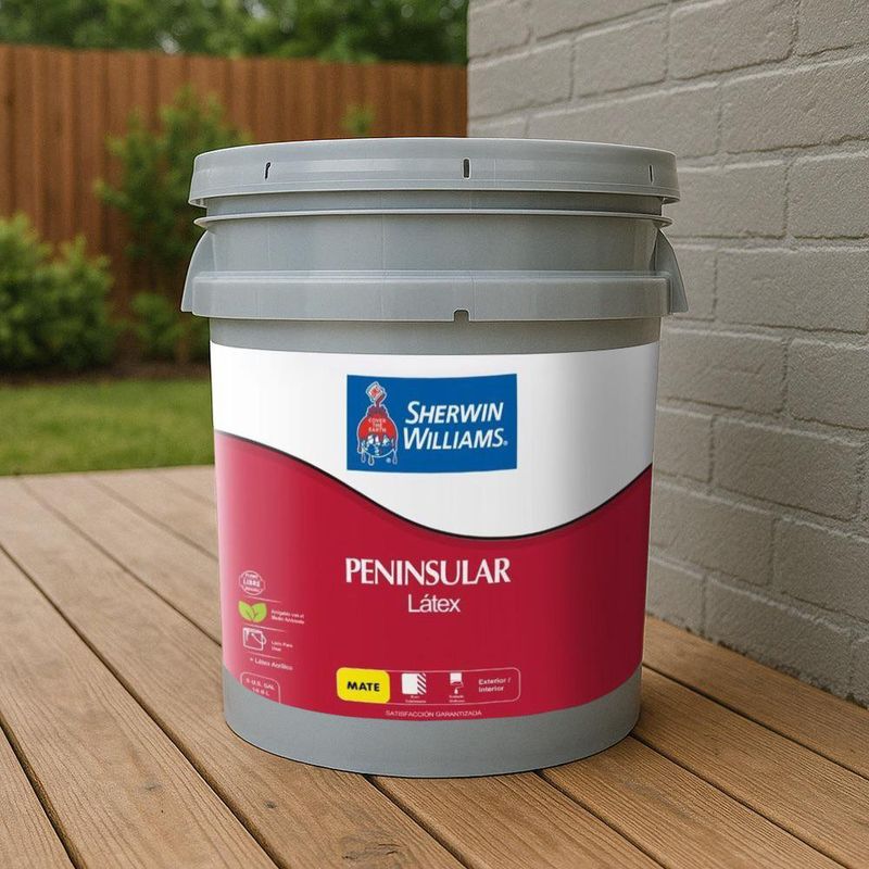 Peninsular Látex Mate Blanco 5 Gal