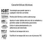 Soldadora Multiproceso de 200 A