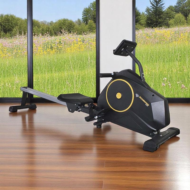 Máquina para Remo con Resistencia de Ventilador y Monitor LCD?