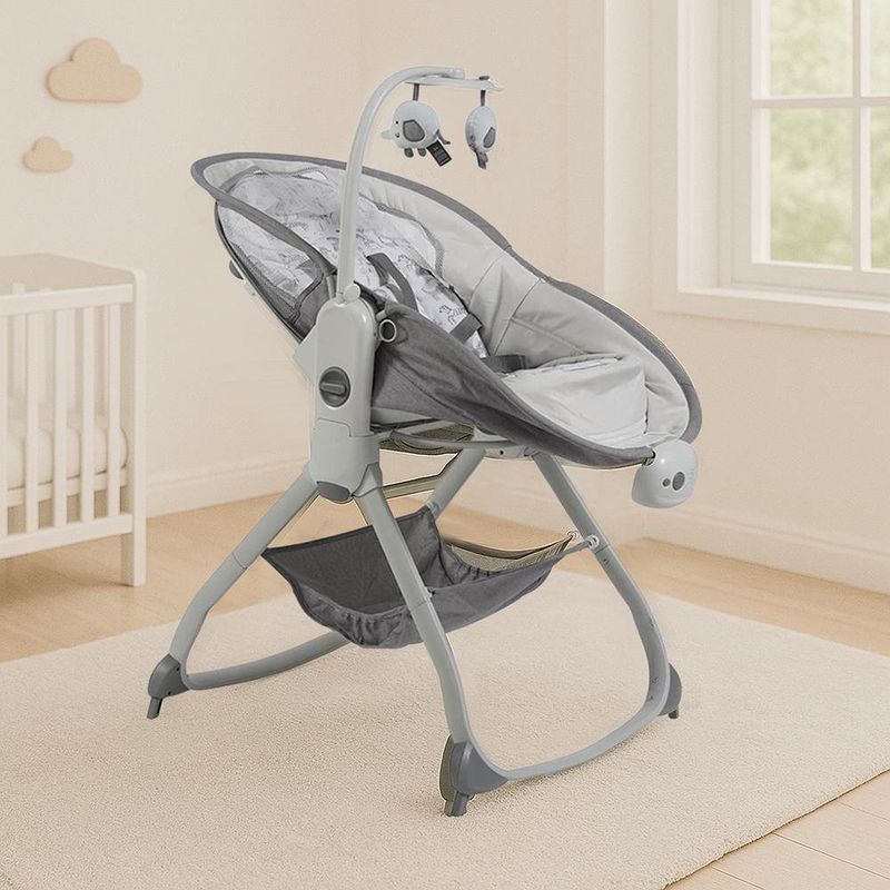 Cuna Portátil y Mecedora 6 en 1 - Premium Baby
