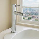 Monomando Alto para Lavabo Cuerpo Cromado Tubig