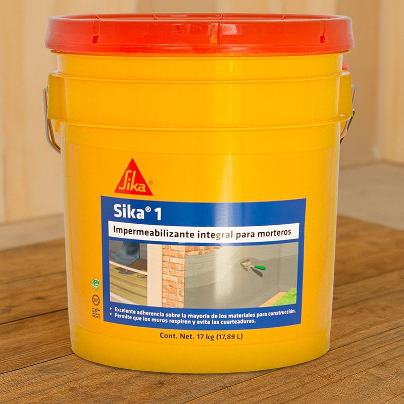 Impermeabilizante Integral para Morteros Sika 1 17 Kg