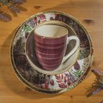 Taza de Cerámica Morada 11.8 Oz