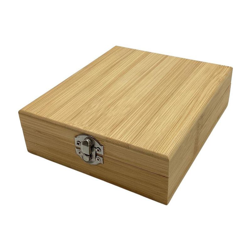 Set de 4 Accesorios para Vino de Madera
