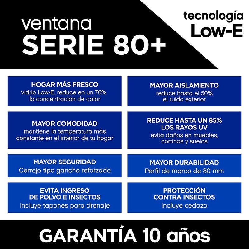 Ventana-PVC-Blanca-S80--Corredera-Vidrio-Low-E-100x100-Cm
