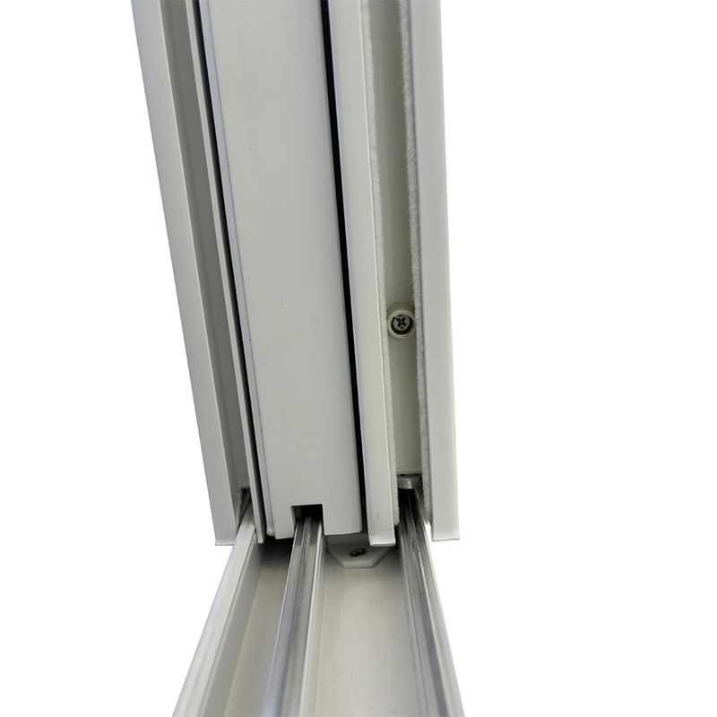 Ventana PVC Blanca S80+ Corredera Vidrio Low E 100x100 Cm