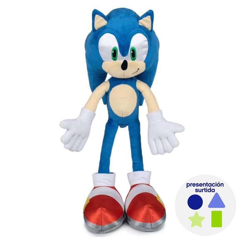Peluche Sonic 35 Cm Diseños Surtidos