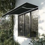 Toldo Retráctil para Ventana Gris