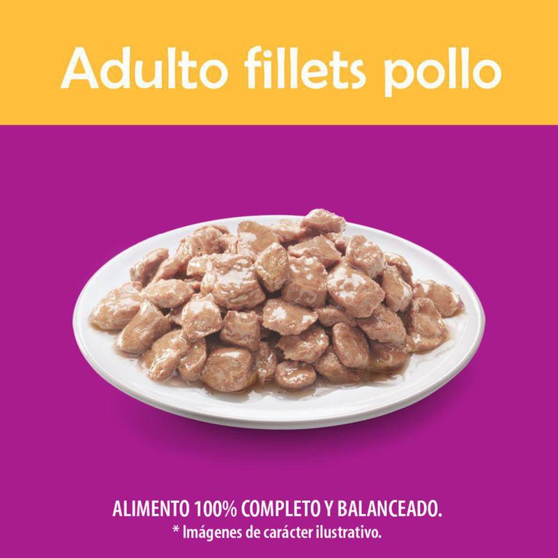 Alimento-Humedo-Whiskas-Fillets-Pollo-Adulto-85-Gr