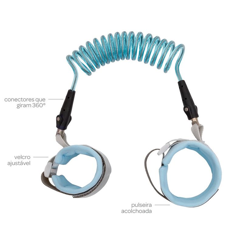 Cordón de Seguridad para Muñeca Turquesa