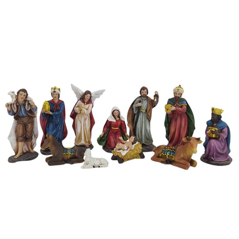 Set de 11 Figuras de Nacimiento Navideño 5.5Plg