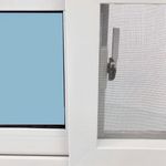 Ventana PVC S80+ Corrediza Low-E 60x40 cm Blanca con Cedazo