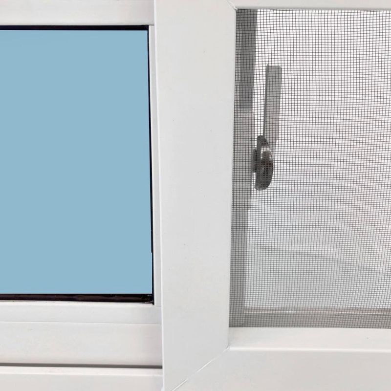 Ventana PVC S80+ Corrediza Low-E 60x40 cm Blanca con Cedazo