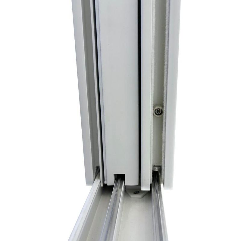 Ventana PVC S80+ Corrediza Low-E 60x40 cm Blanca con Cedazo