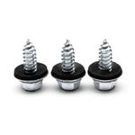 Set De 25 Tornillos Poltzer Con Rol. 1/4X3/