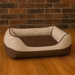 Cama para Mascota Beige Chocolate de 26 Plg