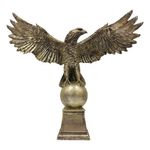 Figura Decorativa Águila Dorada