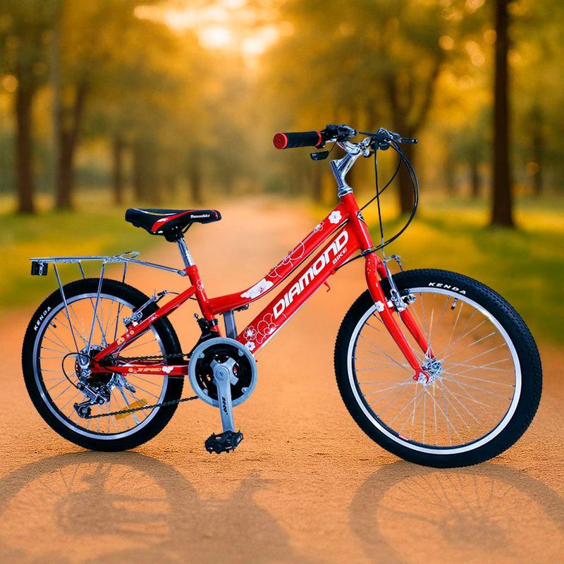 Bicicleta de Montaña Rin 20 de 21 Velocidades Roja