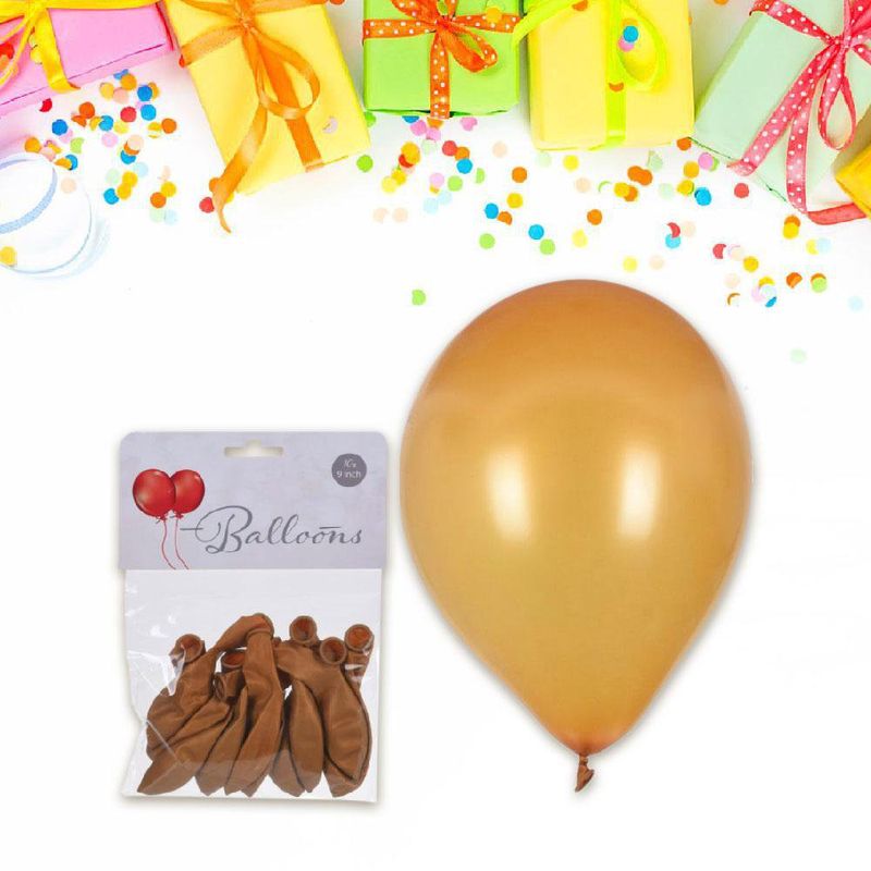 Globos-Oro-Metalico
