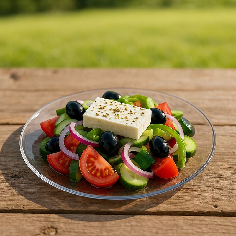Plato para Cena de Vidrio Templado 10.2 Plg