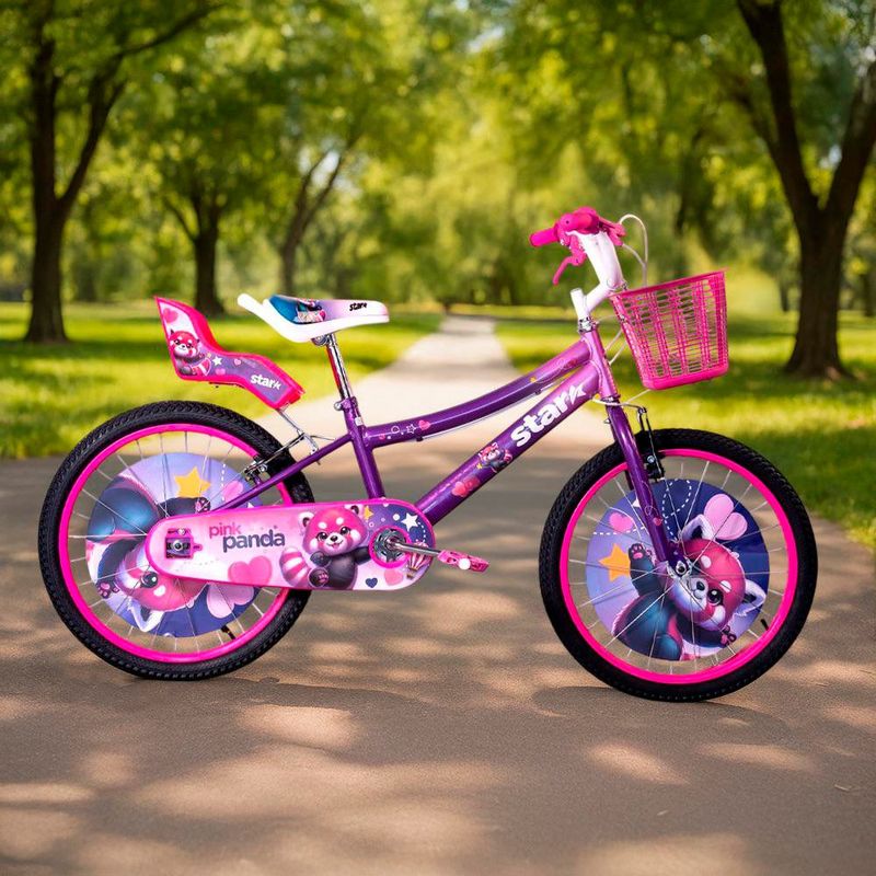 Bicicleta Star 20 Plg Rosa