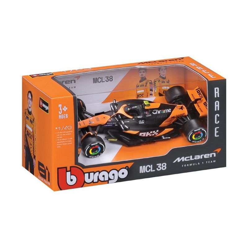 Auto F1 McLaren MCL38 A Escala 1:43