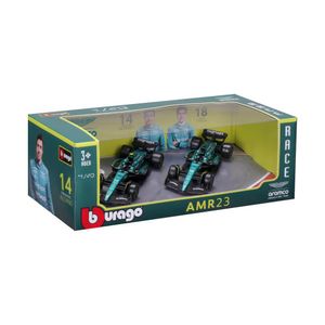 Set F1 Aston Martin 2 Piezas A Escala 1:43