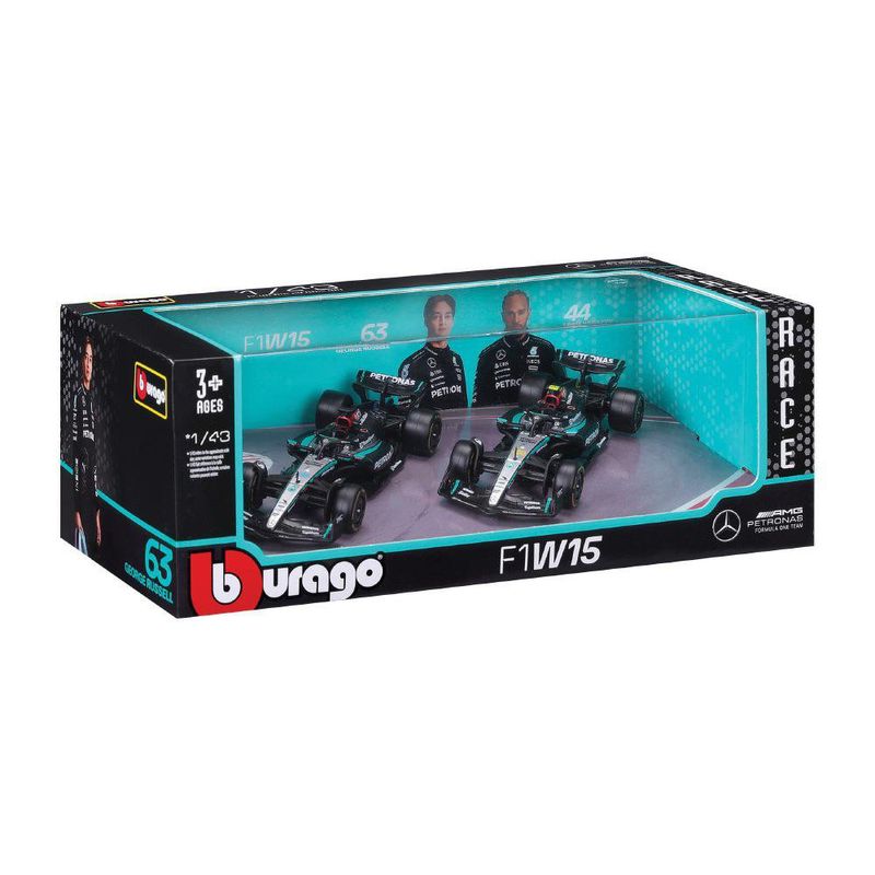 Set F1 Mercedes 2 Piezas A Escala 1:43
