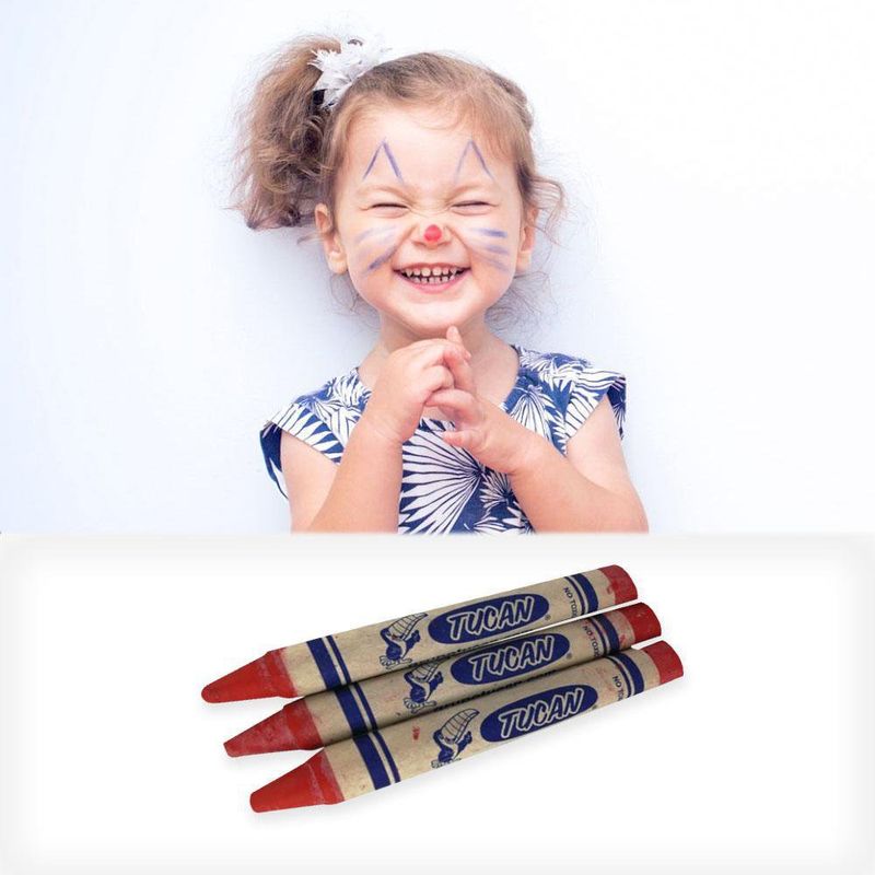 Crayones-para-Cara-y-Cuerpo-Jumbo-Rojo-5-Unidades