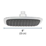 Ducha de Plato Cuadrada 8 Plg - Foset