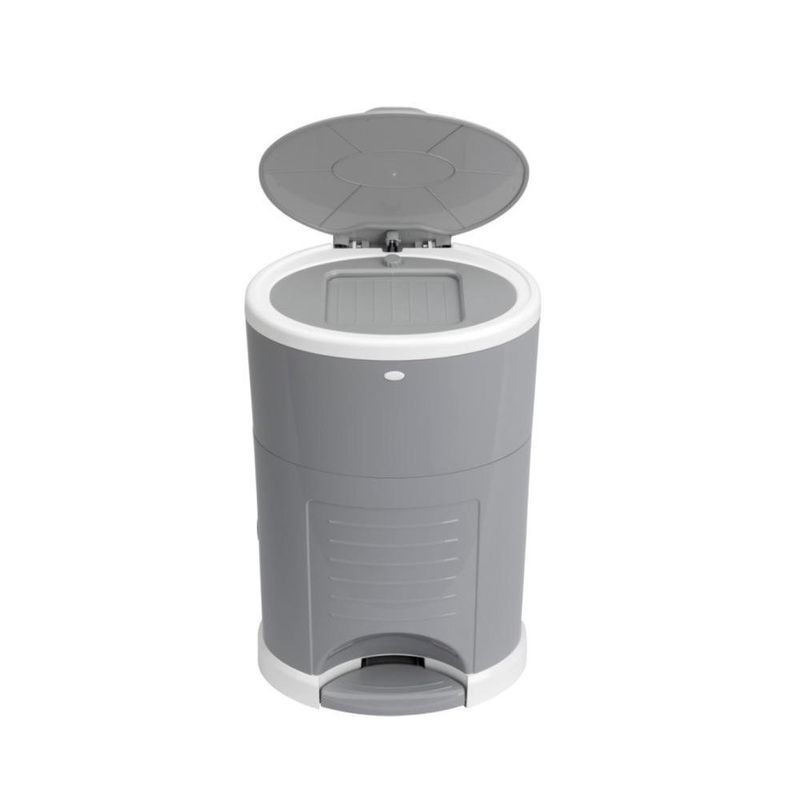 Basurero para Pañales con Pedal 16 L Gris