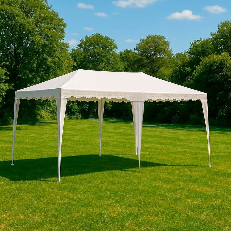 Toldo de Lona Beige 3x6x2.5 m