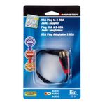 Adaptador Rca Hembra Macho Monster - Gc Thorsen
