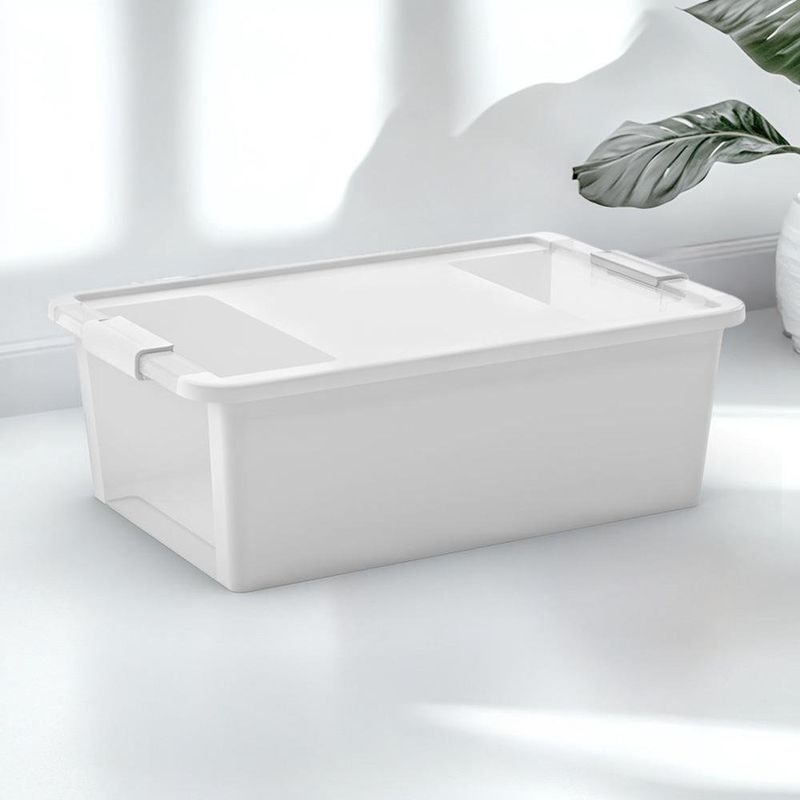 Caja con Clips Blanca 26 L