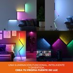 Lámpara Decorativa Inteligente Plegable con Control WiFi y Voz