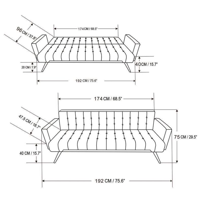 Sofa-Cama-Grande-de-3-Posiciones---Z-Varios-Colores