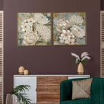 Cuadro-Con-Flores-Blancas-Y-Fondo-Azul-60x3.5x60-Cm-Diseños-Surtidos---Concepts
