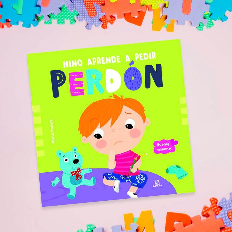 Libro Educativo Niño Aprende a Pedir Perdón - Libsa