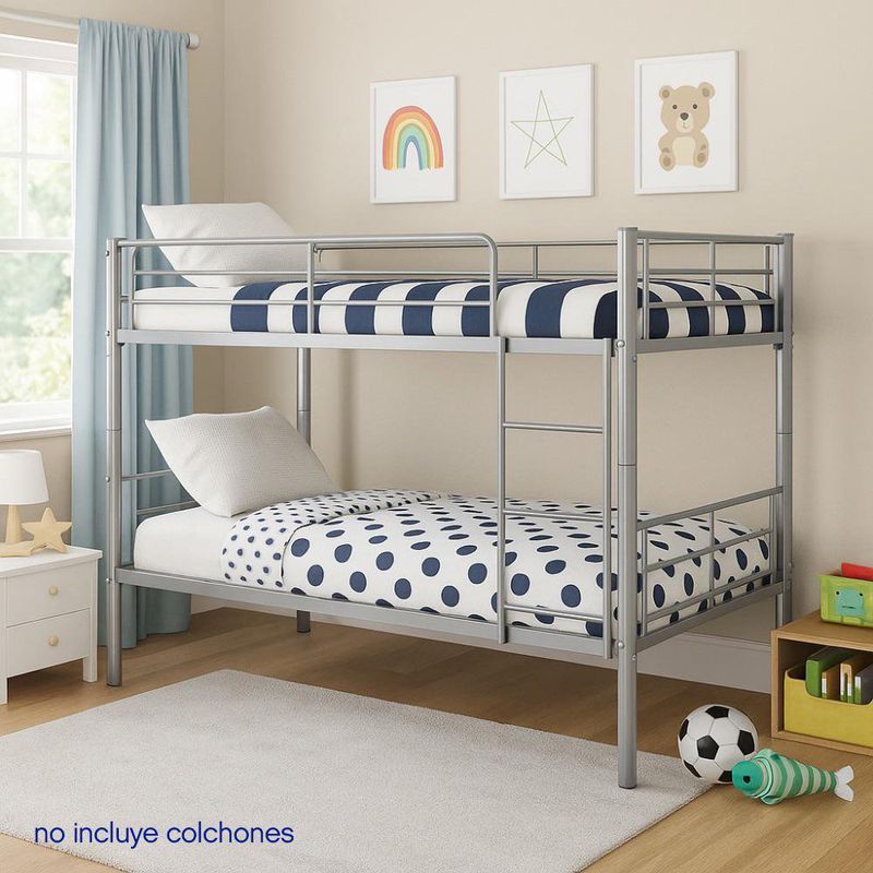 Cama-Litera-De-Metal-200.5X110X160.5-Cm---Z-Varios-Colores
