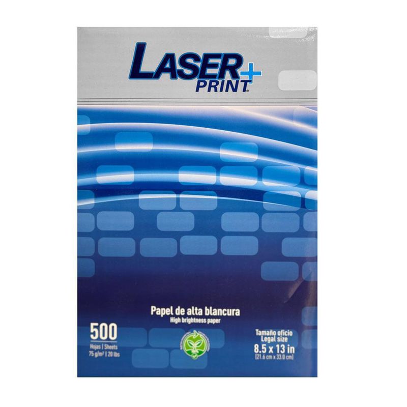 Papel Bond Oficio 75 Grs Tamaño 8.5 x 13 Plg