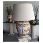 Pantalla-para-Lampara-Color-Beige-Conico
