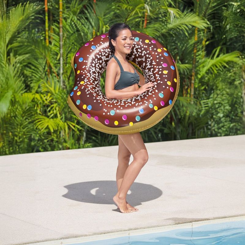 Flotador Inflable Dona Glaseada 1.07 M Diseños Surtidos