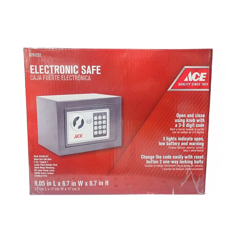 Caja Fuerte Electrónica con Teclado Digital