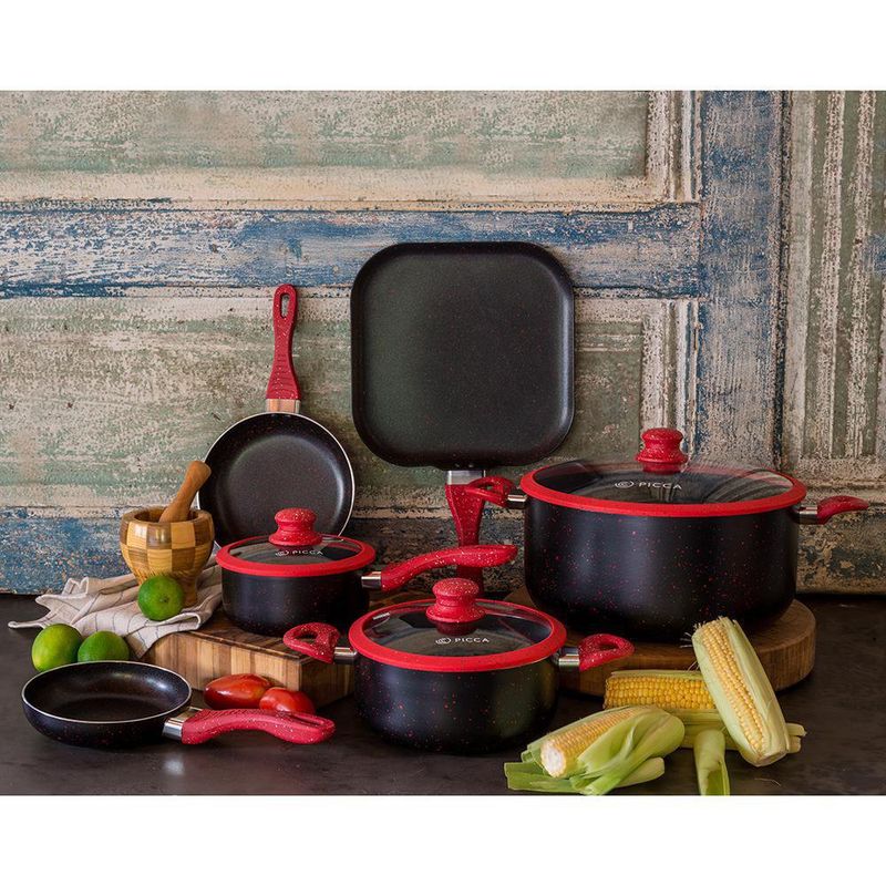 Bateria-De-Cocina-9-Pzas-Marmol---Picca