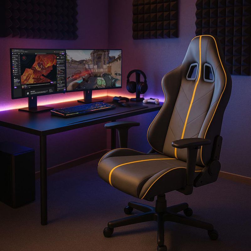 Silla Gaming Gris
