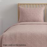 Set Cubrecama Rosado - Varios Tamaños