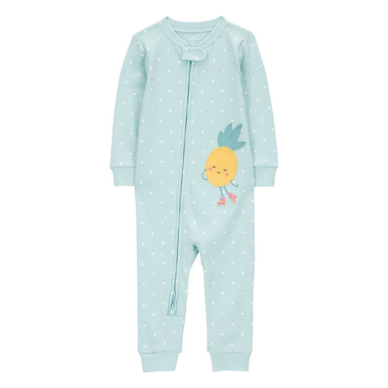Pijama Algodón Footless Piña - Varias Tallas