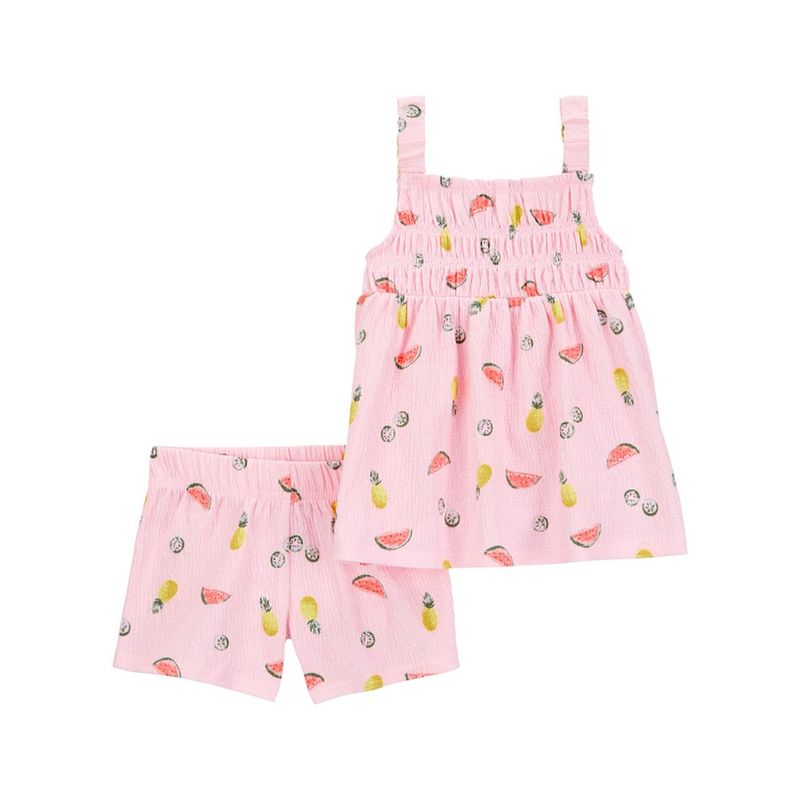 Set 4 Pzas Algodón Sandía Rosa - Varias Tallas